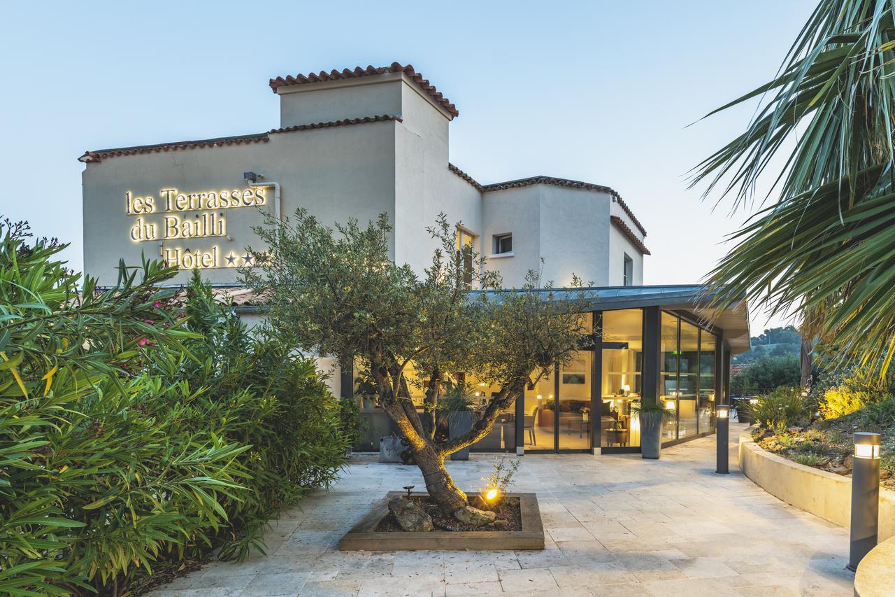 Hotel Les Terrasses Du Bailli Le Le Rayol-Canadel-sur-Mer Exterior foto