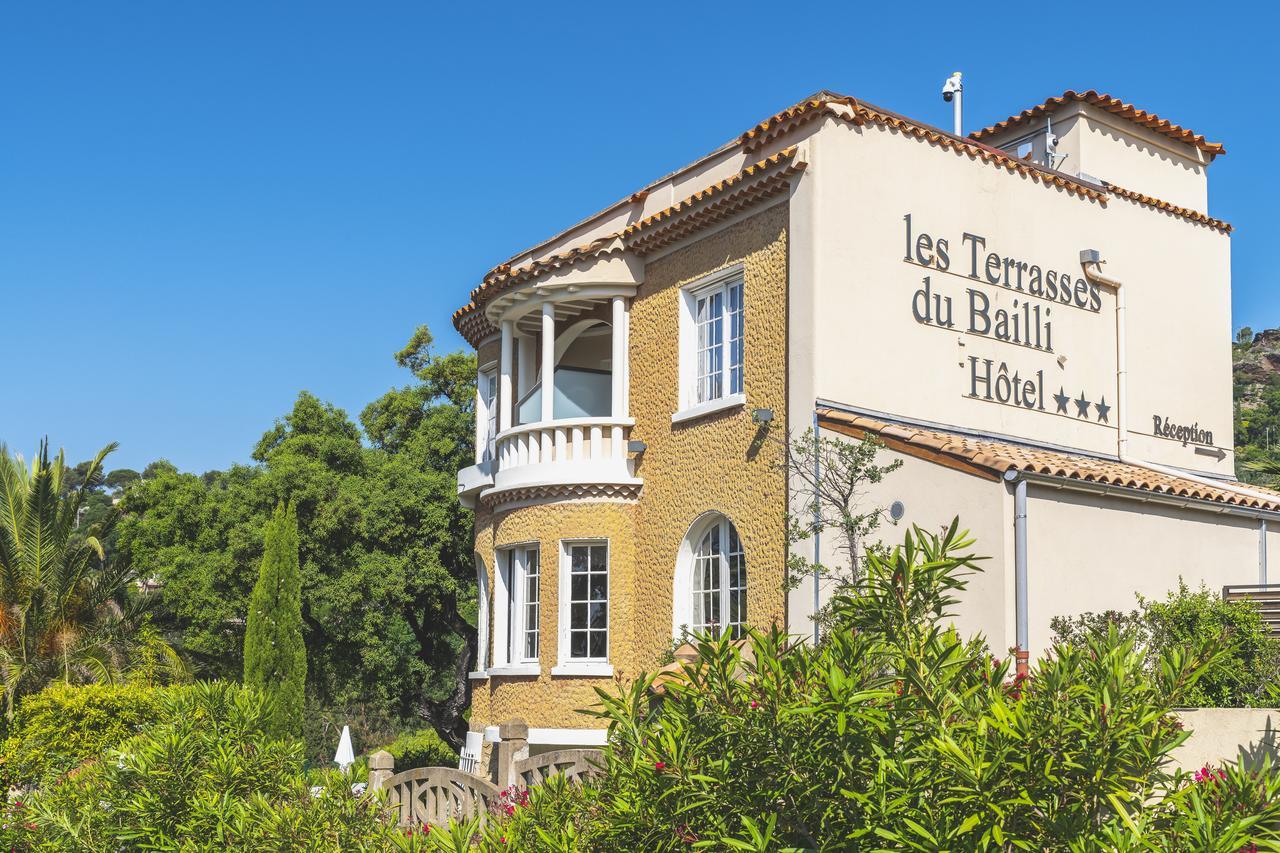Hotel Les Terrasses Du Bailli Le Le Rayol-Canadel-sur-Mer Exterior foto