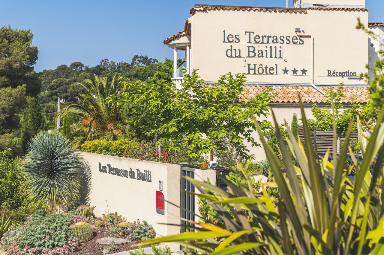 Hotel Les Terrasses Du Bailli Le Le Rayol-Canadel-sur-Mer Exterior foto